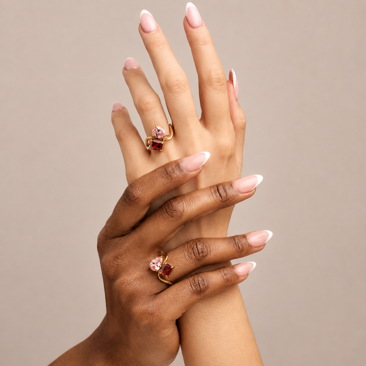 Two-Birthstone Ring