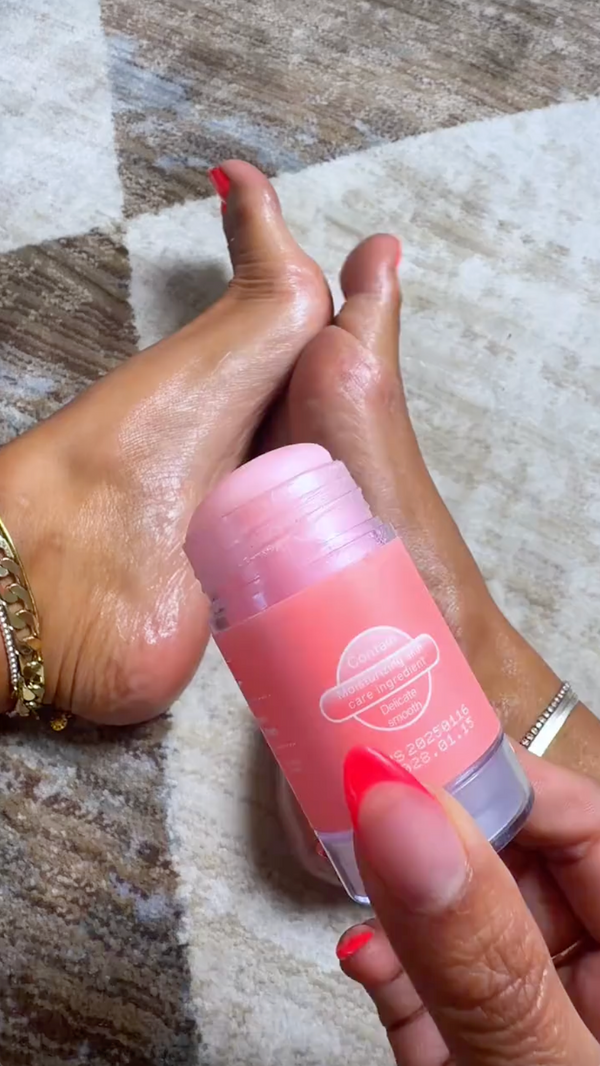 @evening_calm · My nightly heel-care routine